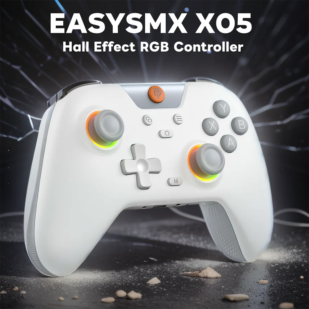 EasySMX X05 Wireless Gamepad, RGB Bluetooth Gaming Controller